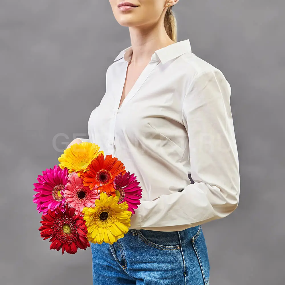 63373 Букет из 7 гербер